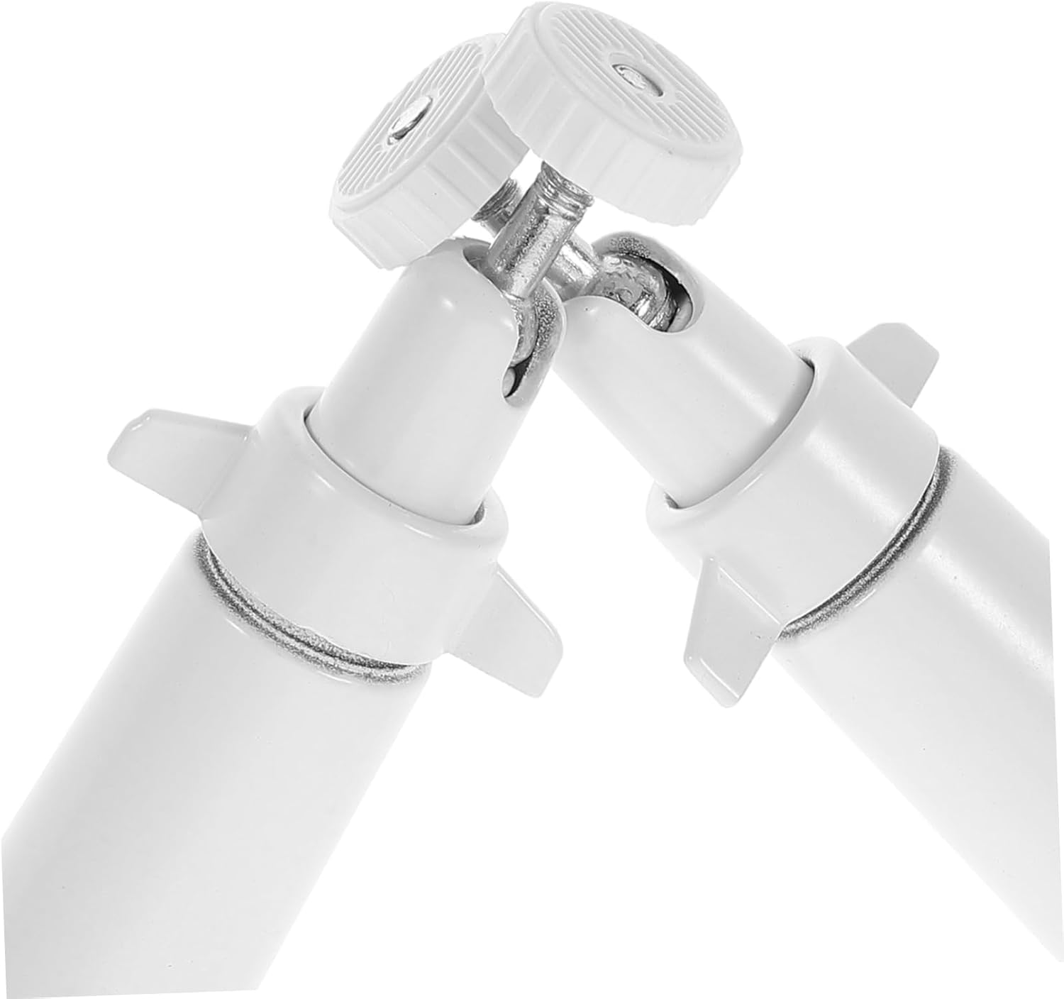 2pcs Camera Bracket Security Camera Mounting Bracket Security Mounting Bracket Indoor Camera Mount Camera Wall Mount Indoor Security Mount Indoor Wall Mount Aluminum Alloy White - Image 4