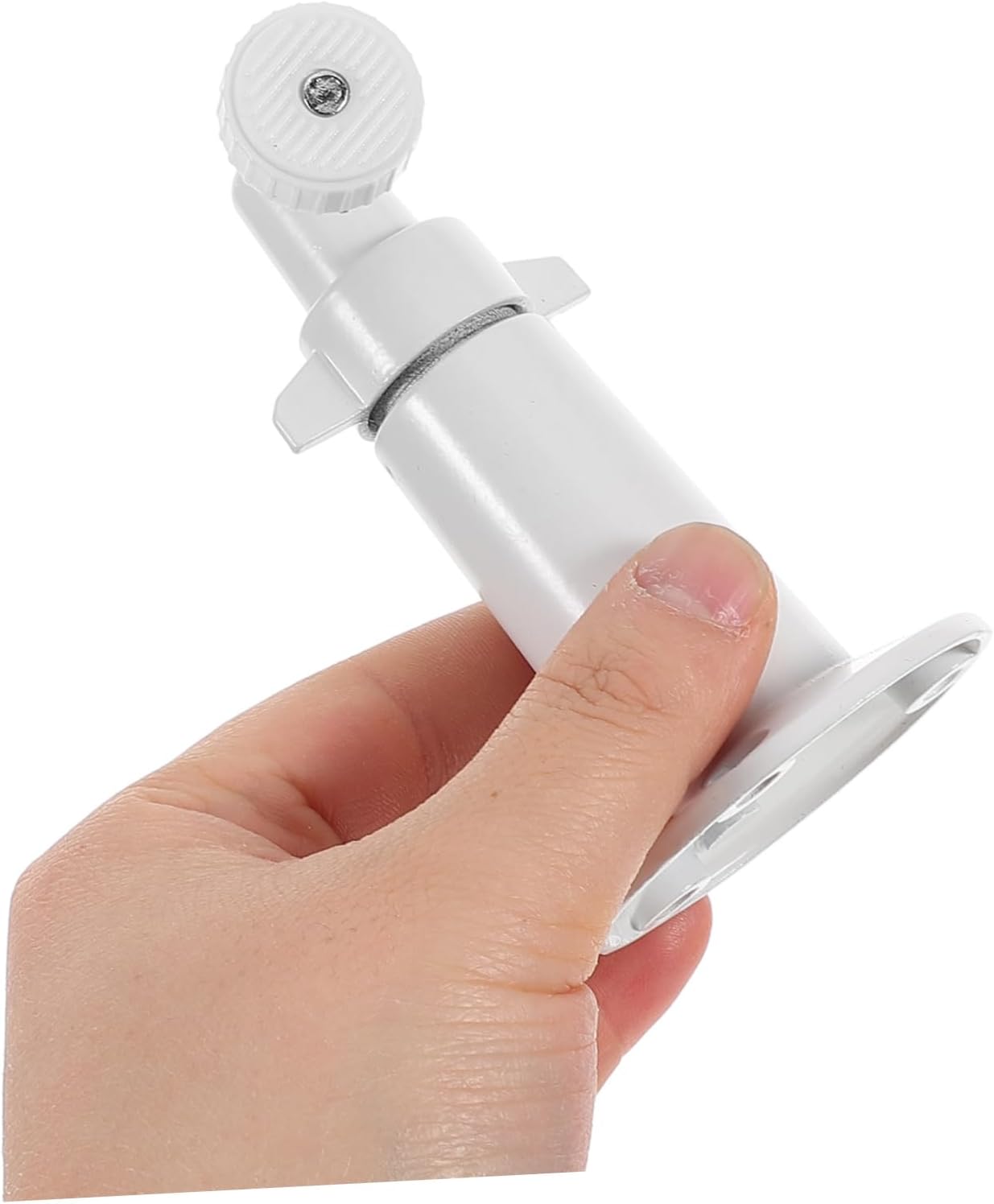 2pcs Camera Bracket Security Camera Mounting Bracket Security Mounting Bracket Indoor Camera Mount Camera Wall Mount Indoor Security Mount Indoor Wall Mount Aluminum Alloy White - Image 5