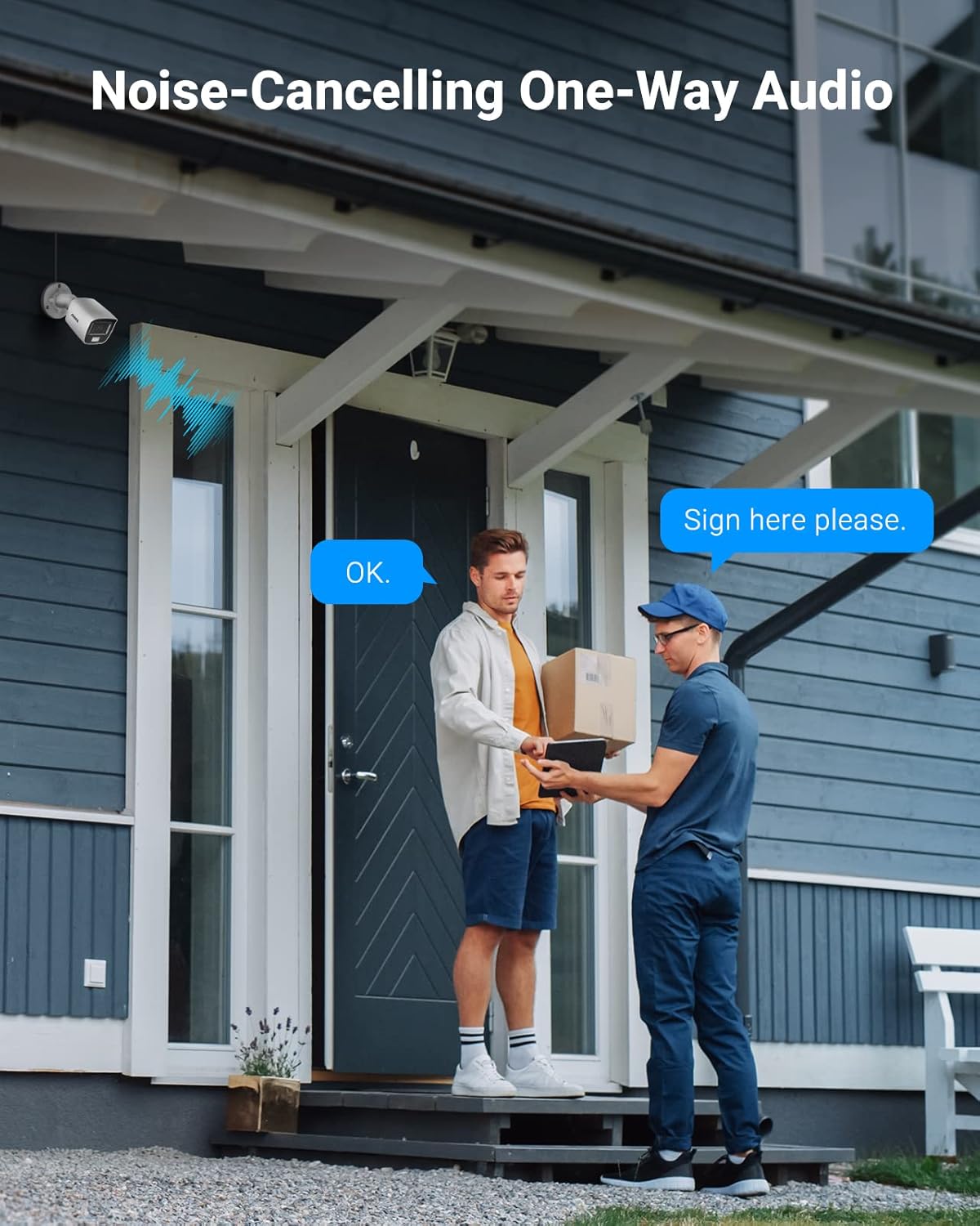 ANNKE Home Wired Camera Security System with Audio, 8CH 3K Lite H.265+ AI DVR with 1 TB Hard Drive and 8 X 1080P IP67 Weatherproof Cameras with Dual Light, Human/Vehicle Detection, Color Night Vision - Image 4