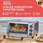 BLACK+DECKER TO1313SBD Toaster Oven, 15.47 Inch, Silver - Image 3