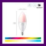 WiZ Candle Color E12 6pk - Image 3