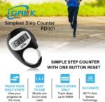 Simple Walking Pedometer 3D Step Counter for Men Women Kids - Image 3
