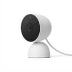 Google indoor Nest Security Cam 1080p (Wired) - 2nd Generation - Snow - Image 2