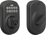 SCHLAGE BE365 PLY 622 Keypad Electronic Deadbolt, Matte Black - Image 2