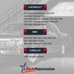 Keyless Entry Remote Key Fob - 3 Button - Image 5