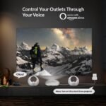 WBM Smart WiFi Socket, Voice and App Control Plug, White - Image 5