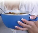Ceramic Handy Gourmet Cool Touch Microwave Bowl - Image 3