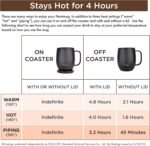 Nextmug - Temperature-Controlled, Self-Heating Coffee Mug (Sage - 14 oz.) - Image 6