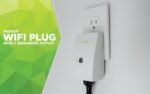 WiOn 50050 Indoor WiFi Plug With 1 Grounded Outlet; White - Image 3