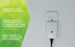WiOn 50050 Indoor WiFi Plug With 1 Grounded Outlet; White - Image 5