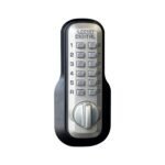 Single Cylinder Keyless Electronic Deadbolt Finish: Satin Nickel Brass - Image 4