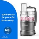 nutribullet Limitless Food Processor Gunmetal Gray - Image 10