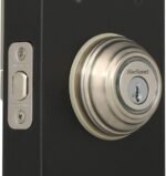 Single Cylinder Deadbolt Finish: Satin Nickel - Image 3