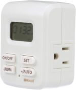Woods 50029WD Indoor Plug-In Astronomical Timer; 2 Grounded Outlets - Image 2