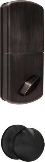 MiLocks BDF-02OB Electronic Touchpad Entry Keyless Deadbolt Handleset Combo - Image 3