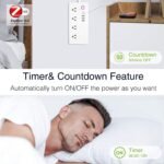 Smart Power Strip, UseeLink ZigBee Surge Protector,White - Image 6