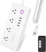 Smart Power Strip, UseeLink ZigBee Surge Protector,White - Image 2